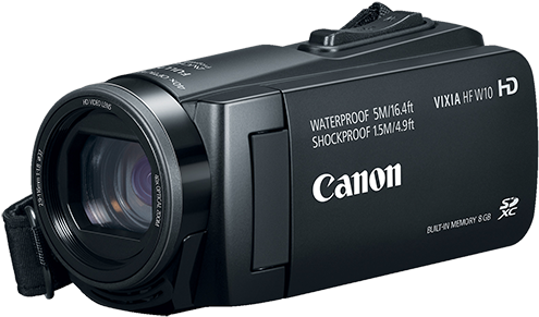 Canon V I X I A H F W10 Waterproof Camcorder