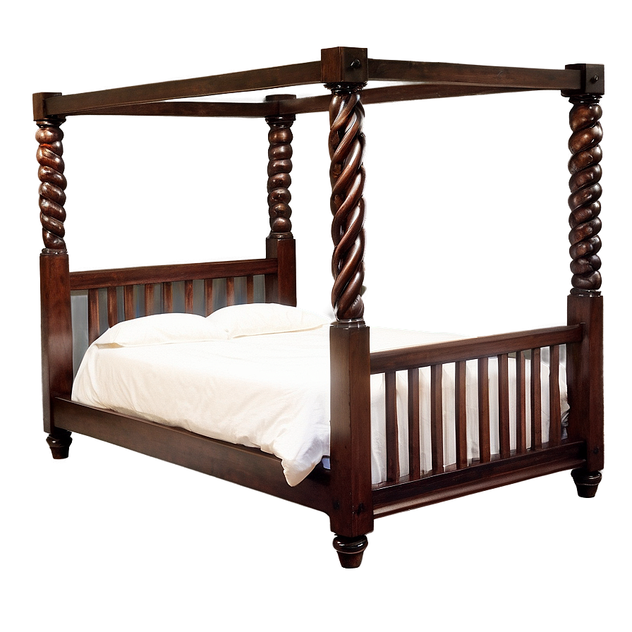 Canopy Bed Frame Png 06282024