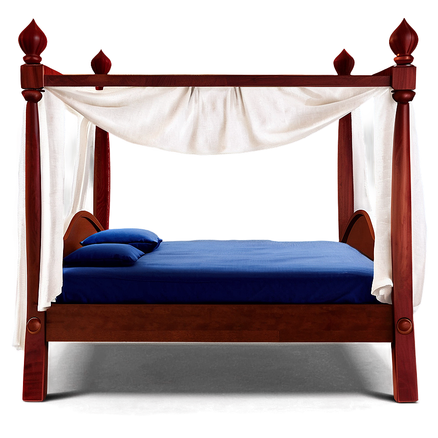 Canopy Bed Illustration Png Bnr5