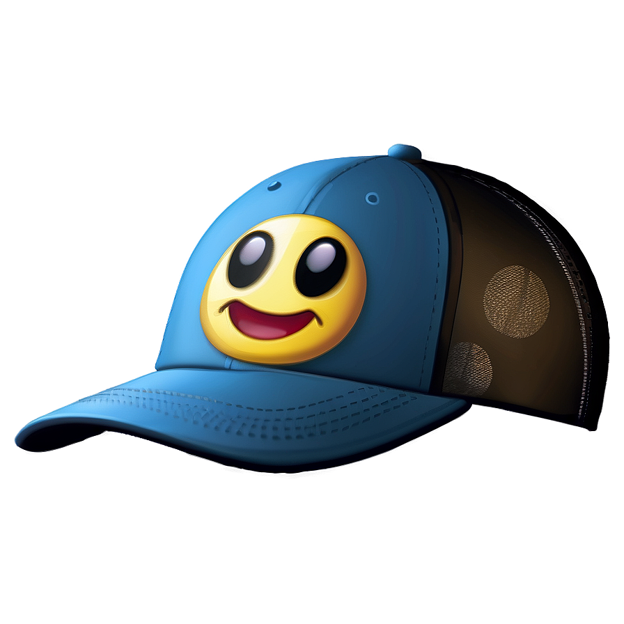 Cap Emoji With Visor Png 83