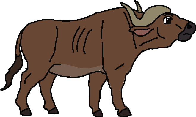 Cape Buffalo Png Pic - Buffalo Clipart Transparent Background, Png Download PNG with transparent background