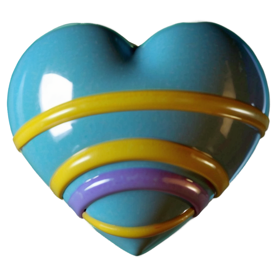 Capri Blue Heart Emoji Png 45