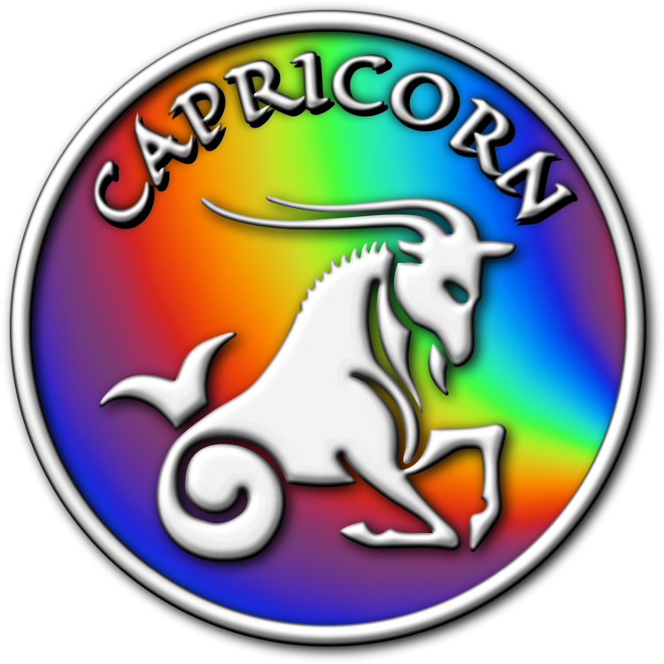 Capricorn Zodiac Sign Artwork PNG with transparent background