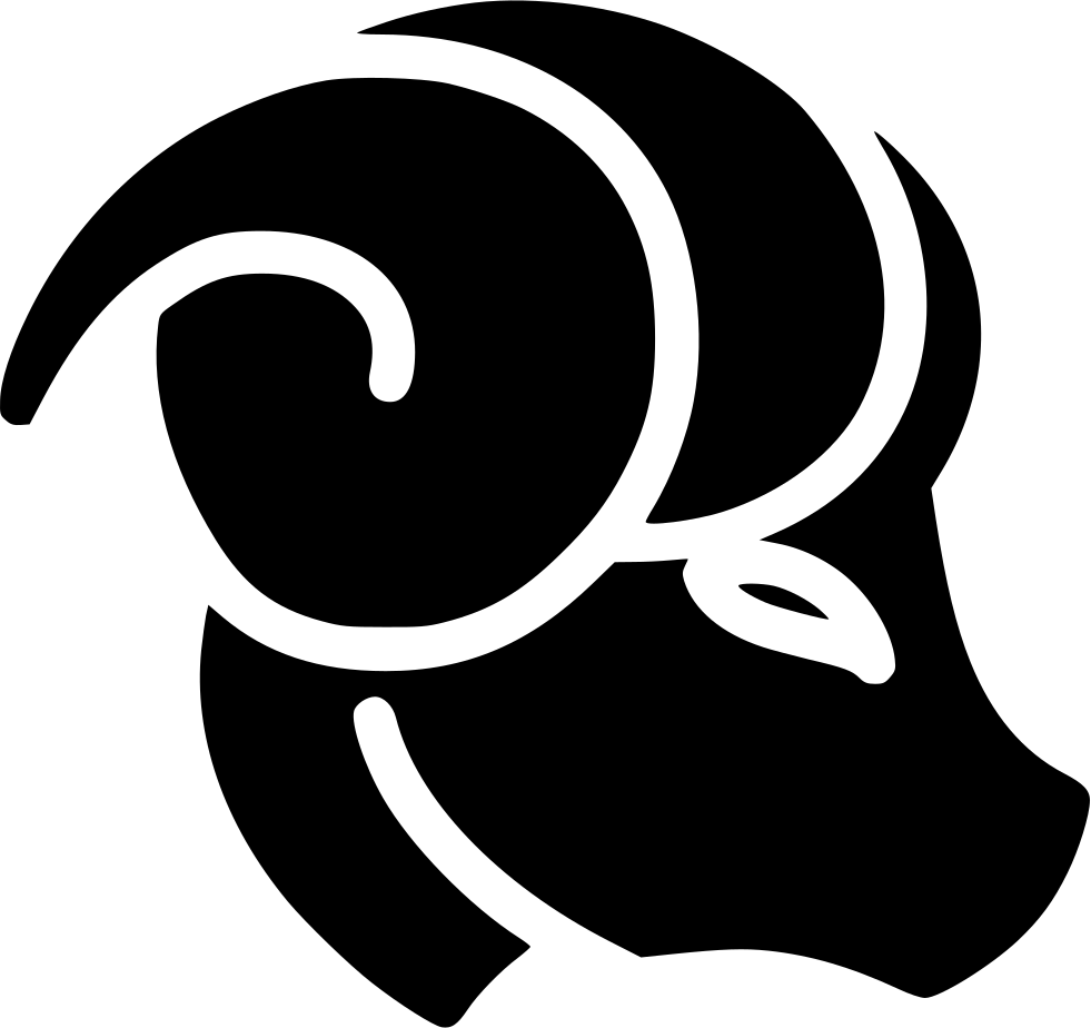 Capricorn - Capricorn In Black And White, HD Png Download PNG with transparent background