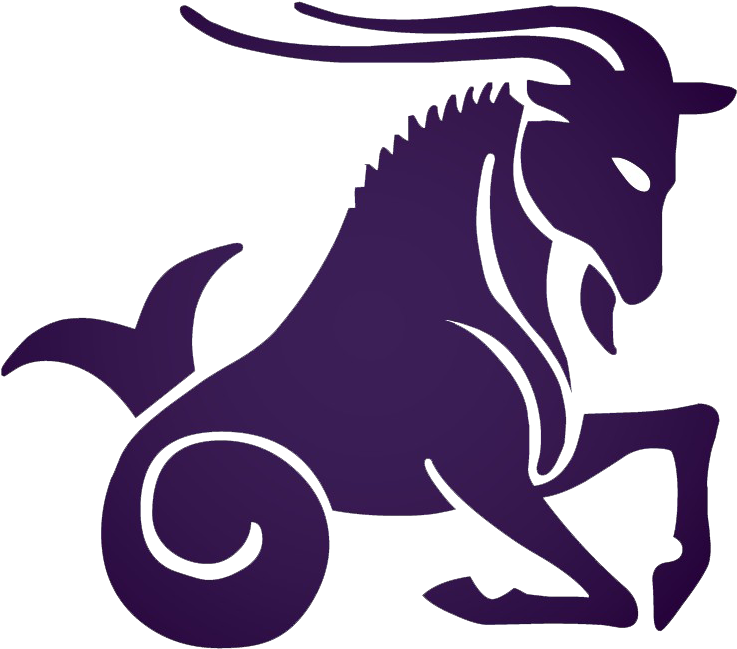 Capricorn Zodiac Symbol Illustration