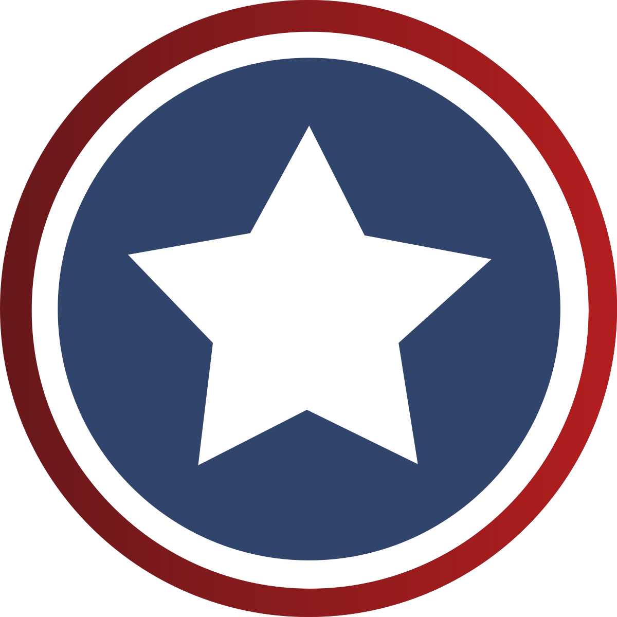 Captain America Shield Graphic PNG with transparent background