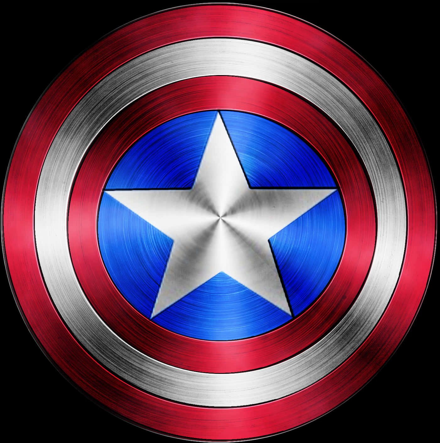 Captain America Shield Iconic Symbol