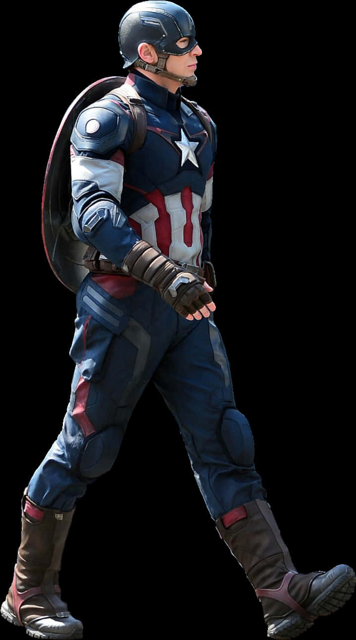 Captain America Side Pose