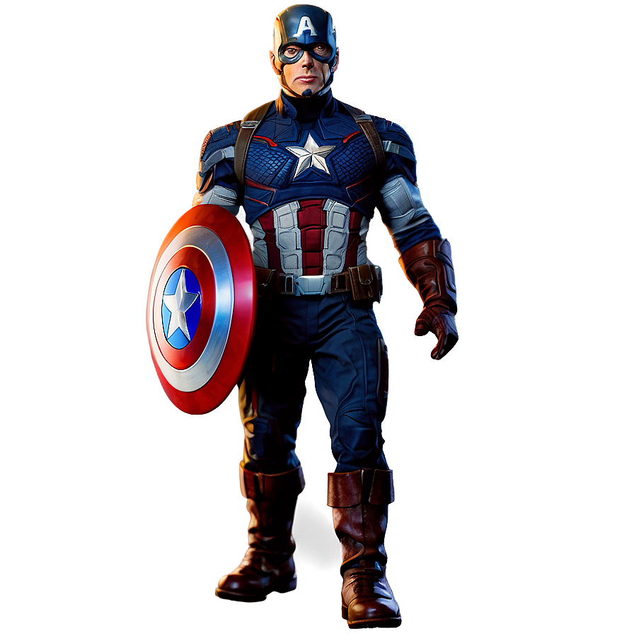Captain America Silhouette PNG 67 PNG with transparent background