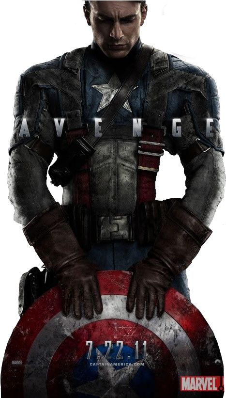 Captain America With His Shield, HD Png Download PNG with transparent background