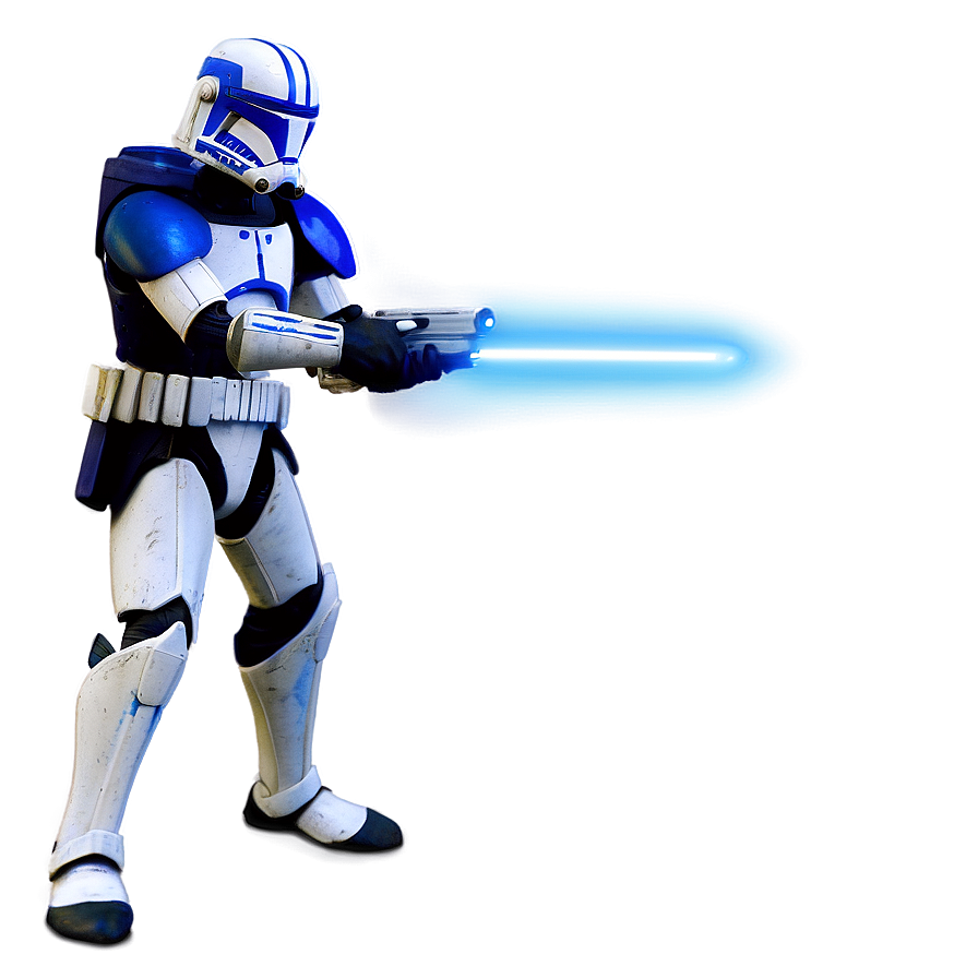 Captain Rex Battle Stance Png 06252024