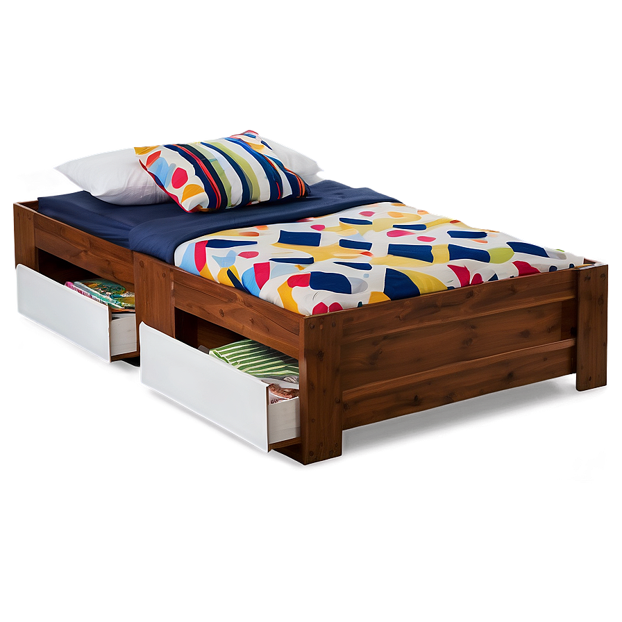 Captain's Bed With Storage Png 89