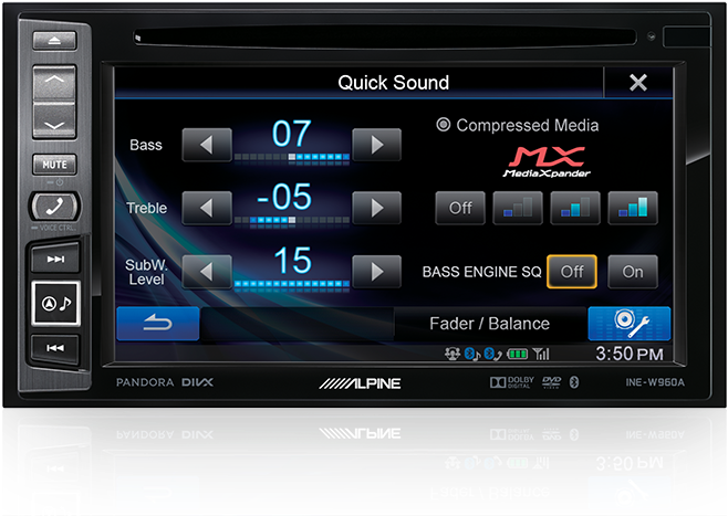 Car Audio System Interface