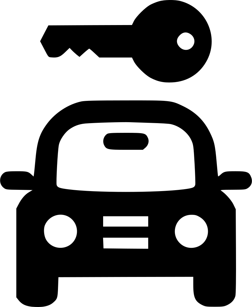 Car Front Key Comments - Car And Key Icon, HD Png Download PNG with transparent background