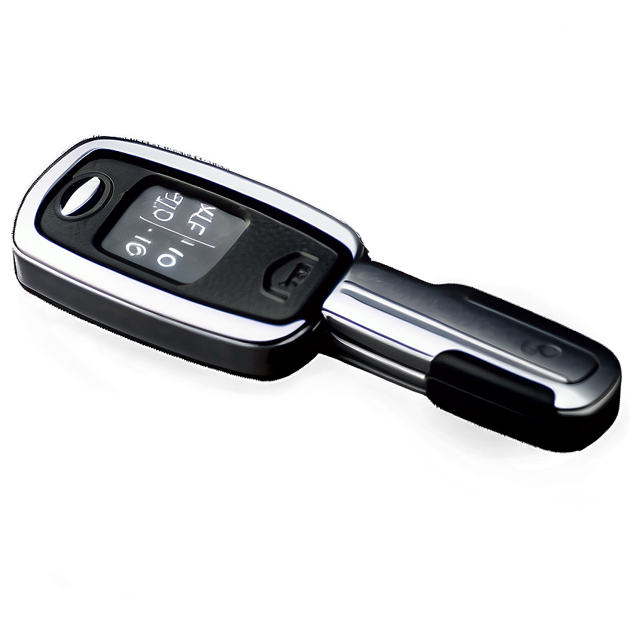 Car Key With Lcd Display Png 06122024