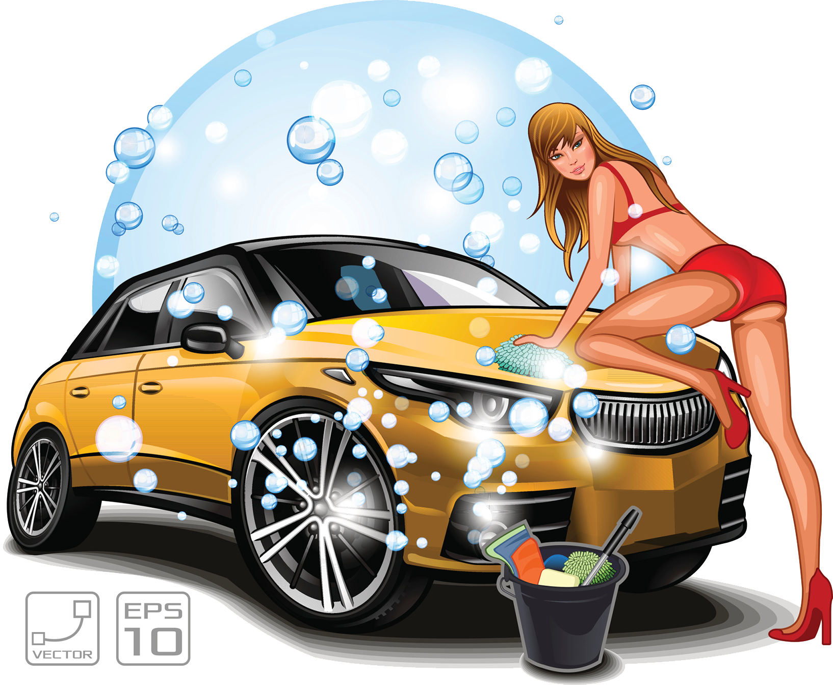 Clip Art Car Wash Png - Car Washing Png, Transparent Png PNG with transparent background