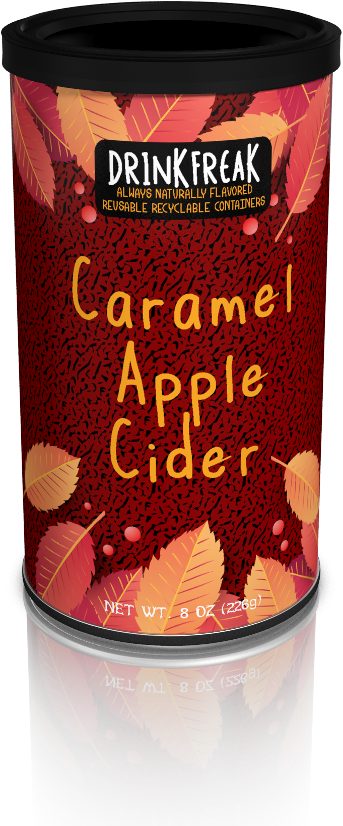 Caramel Apple Cider Container