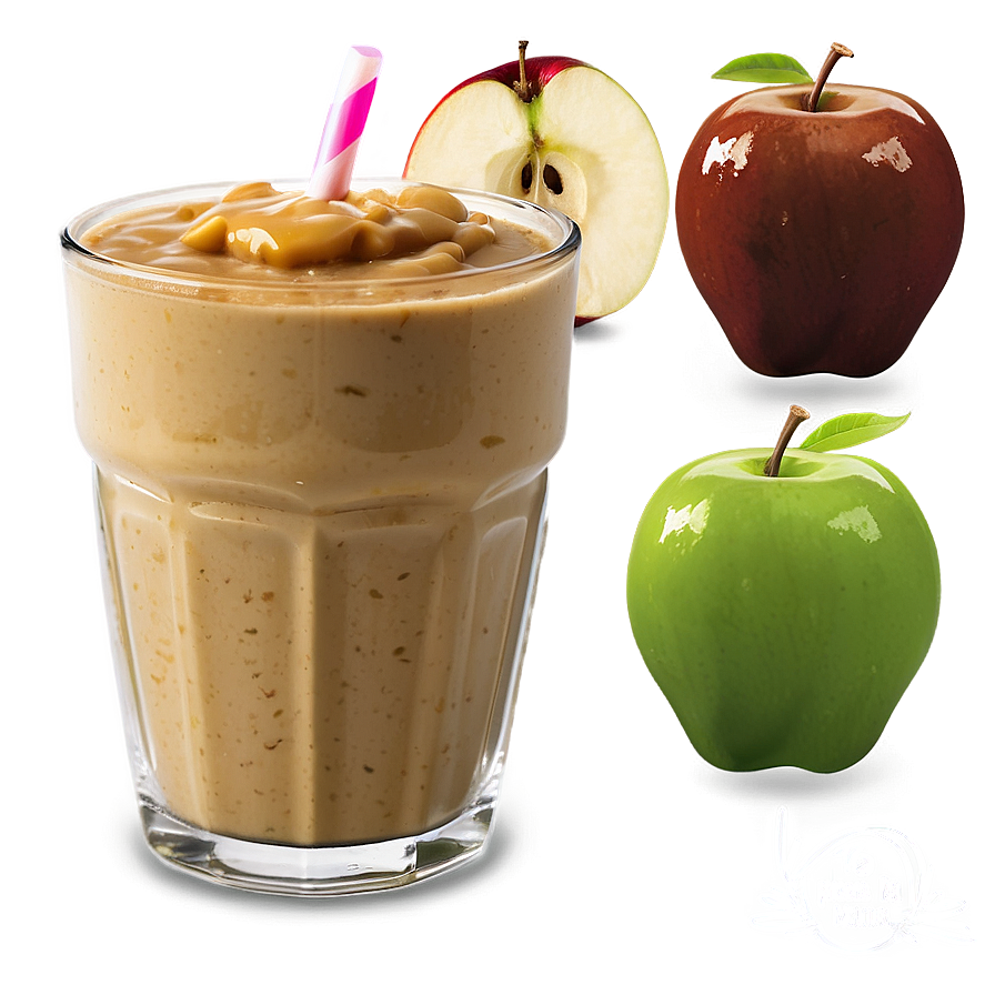 Caramel Apple Smoothie Png Mnn86