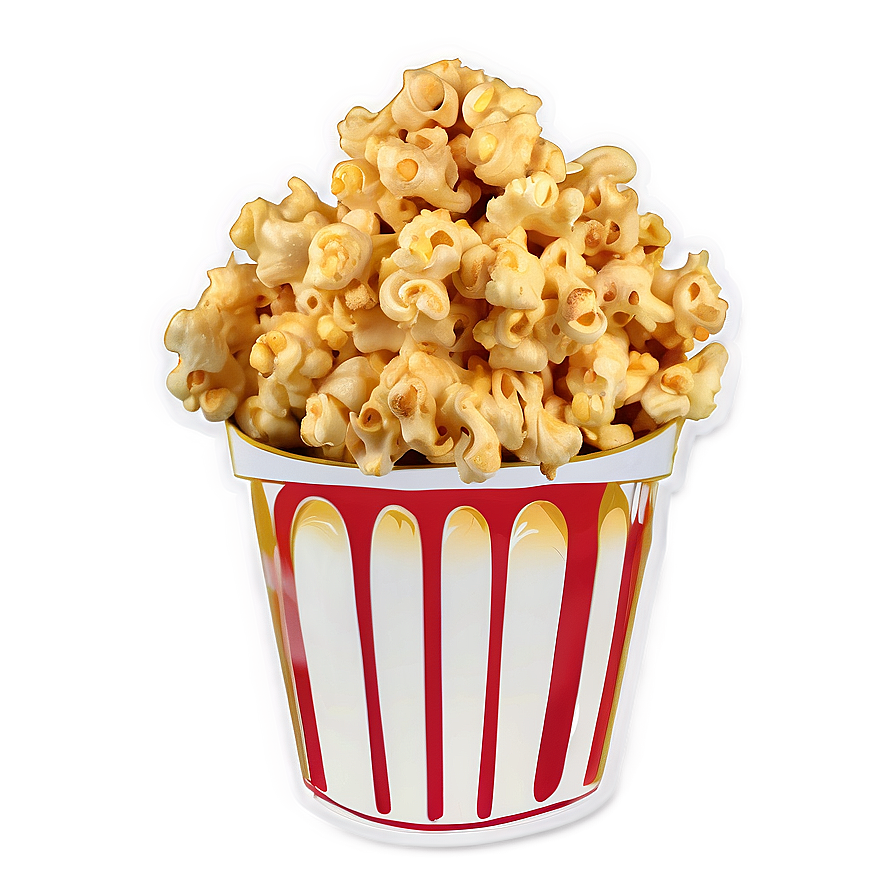 Caramel Drizzled Popcorn Png 06212024