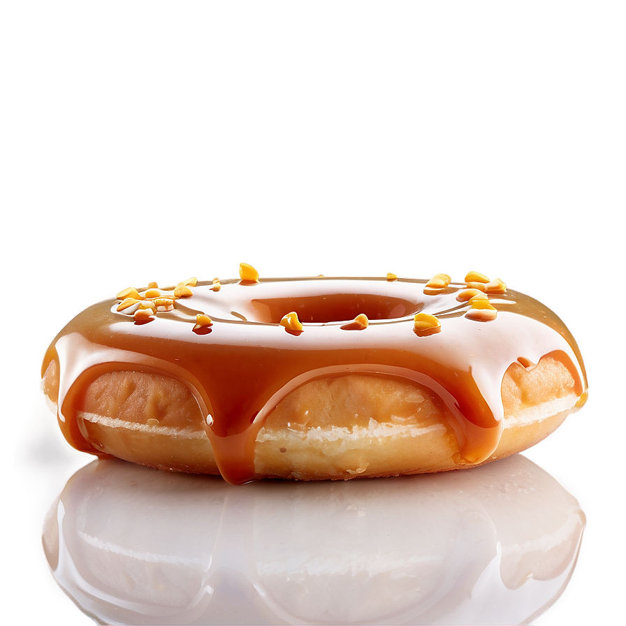 Caramel Glazed Doughnut Png Eiv42