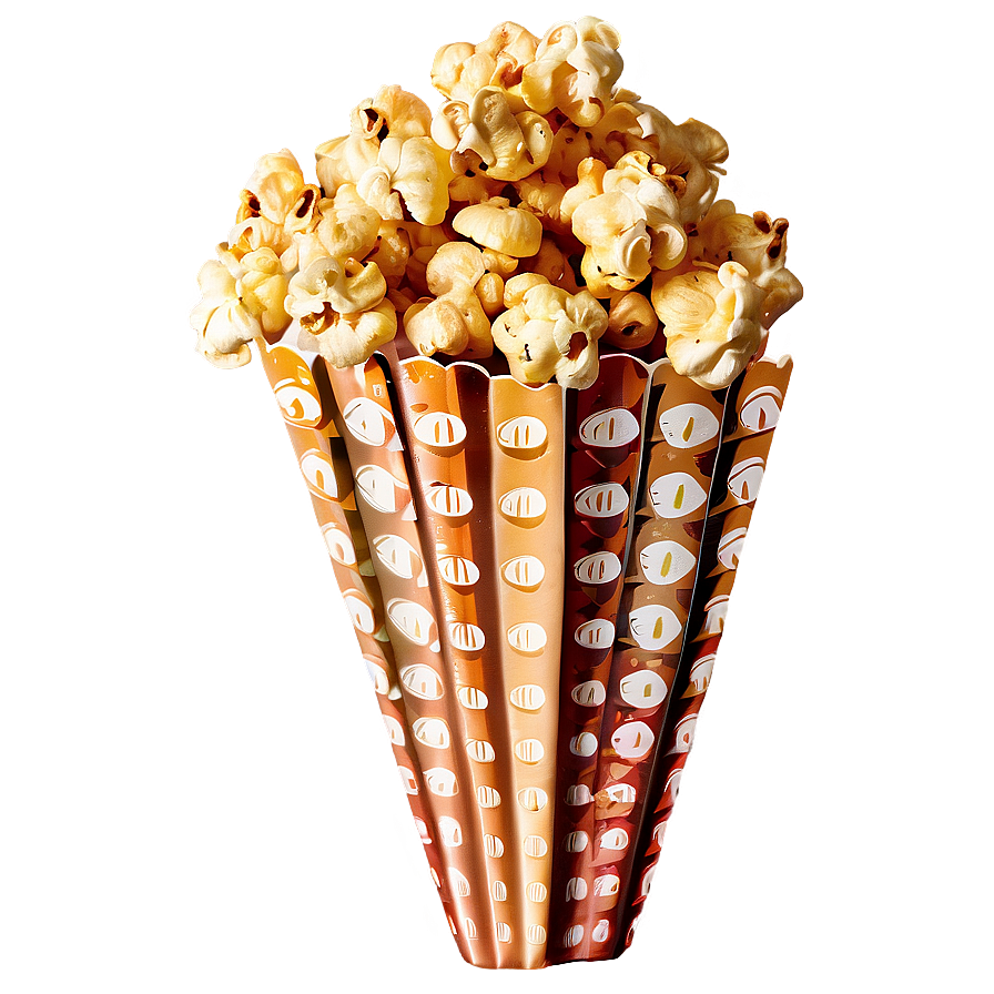 Caramel Popcorn Snack Png 96