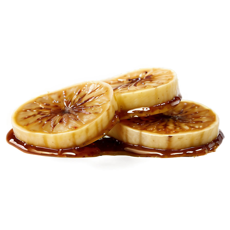 Caramelized Banana Slice Png 38