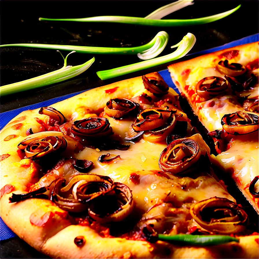 Caramelized Onion Pizza Png Agg10