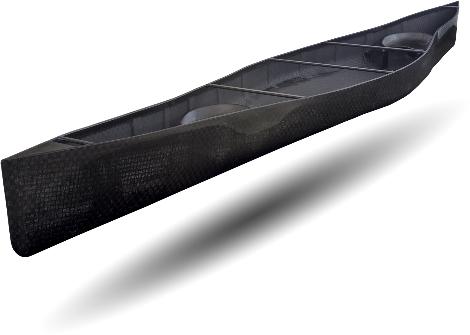 Carbon Fiber Canoe Isolated