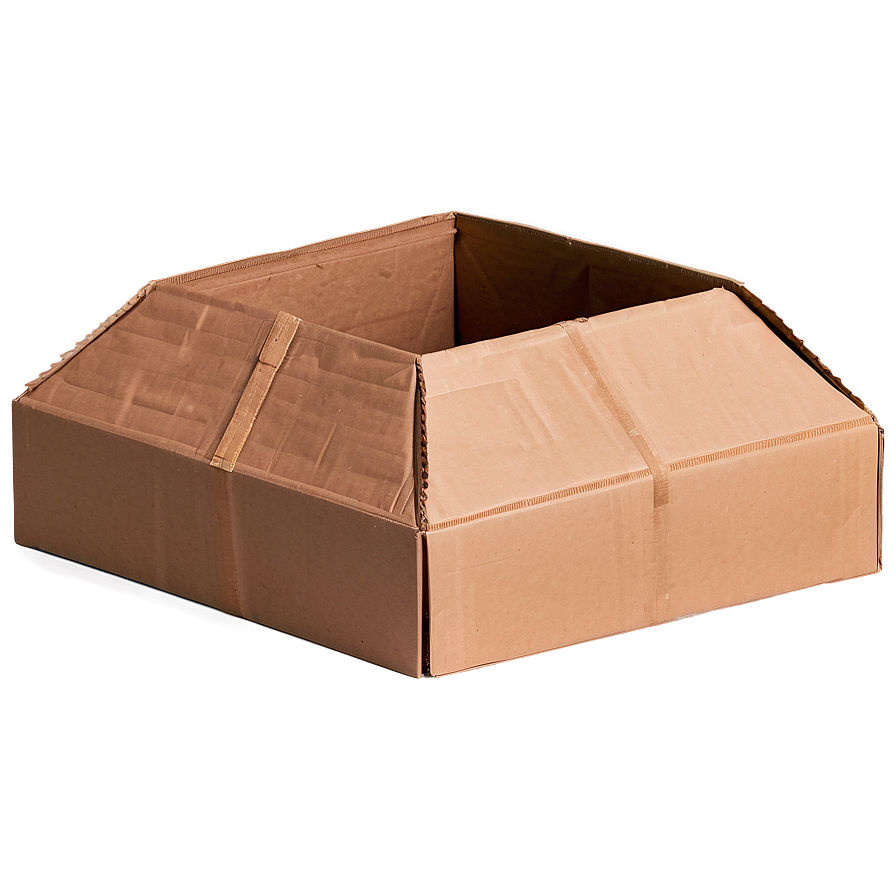 Cardboard Box Open Lid Png 34