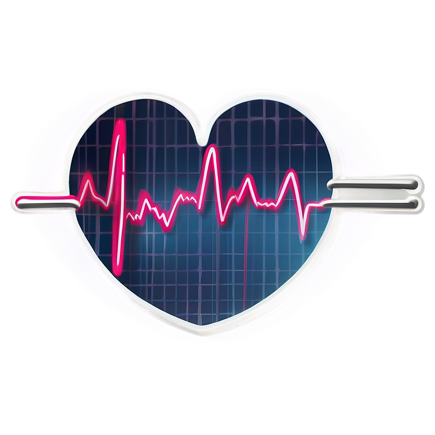 Cardiac Pulse Graphic Png 06112024