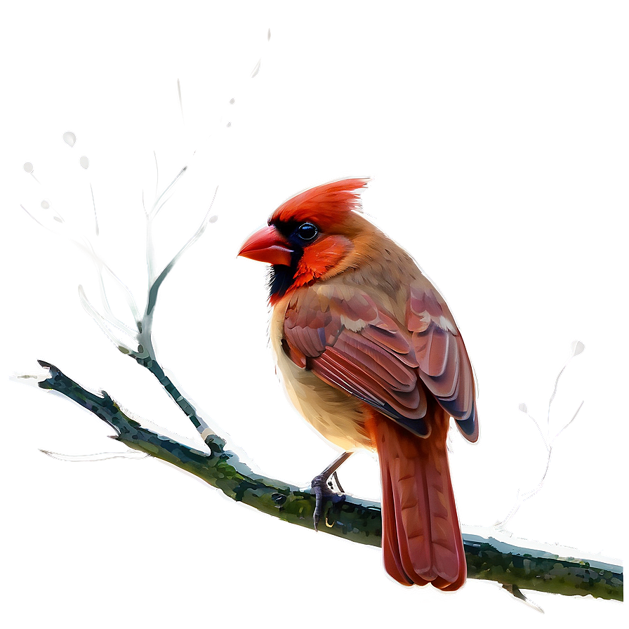 Cardinal Bird Vector Png 81