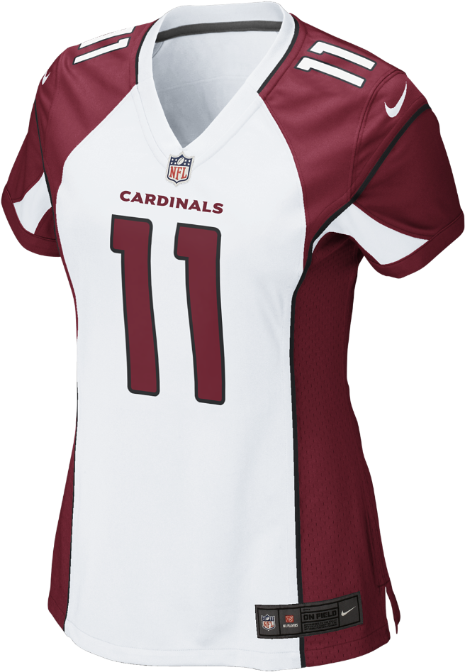 Nike Nfl Arizona Cardinals Women's Football Away Game - Arizona Cardinals Cat Jersey, HD Png Download PNG with transparent background
