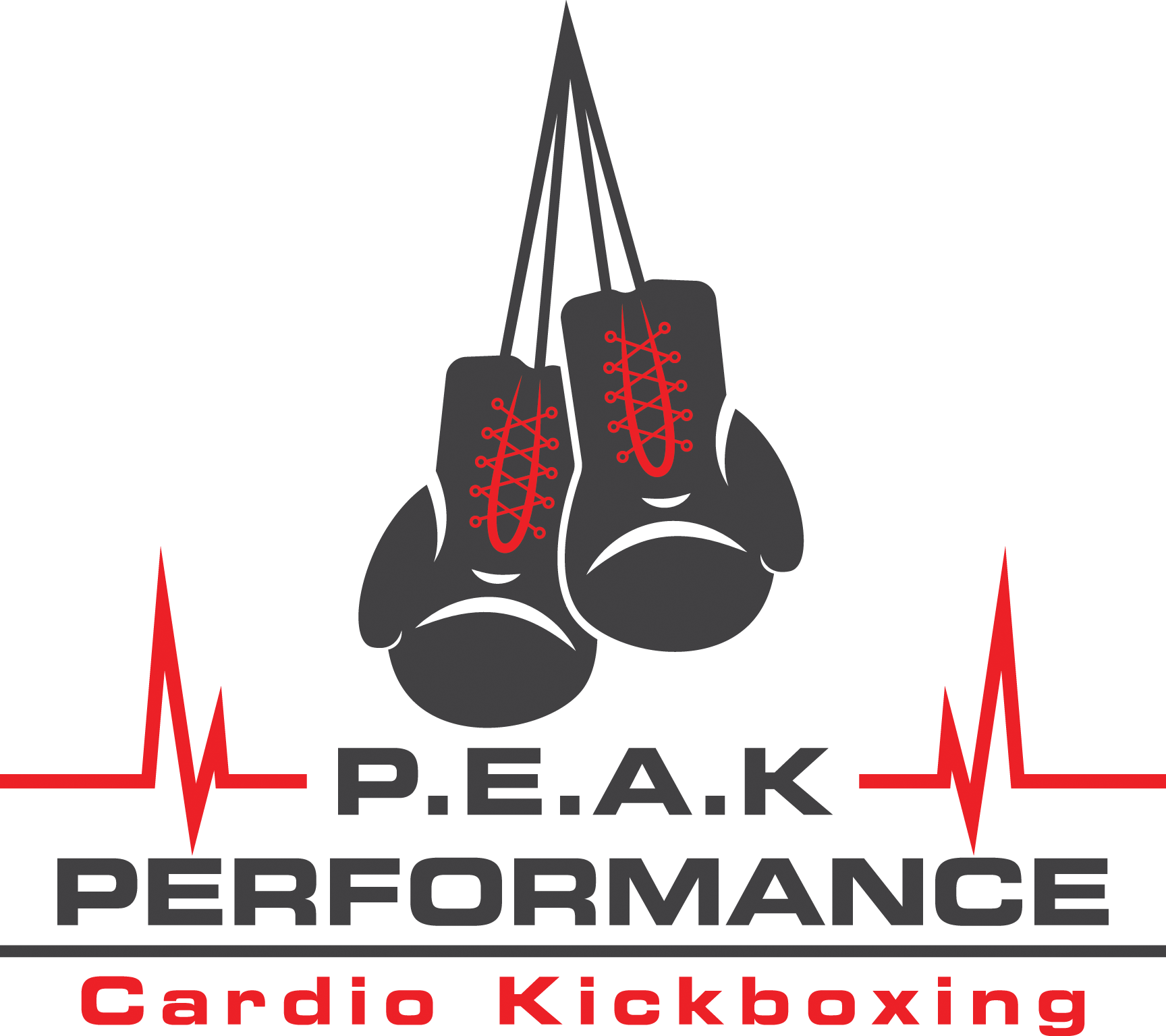 Cardio Kickboxing Performance Logo PNG with transparent background