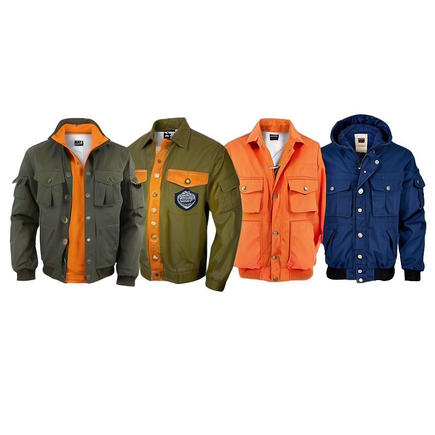 Cargo Jacket Png Npl