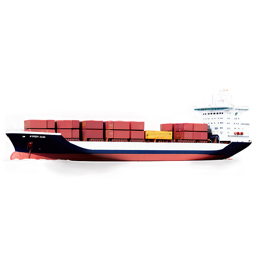 Cargo Ship At Sea Png Yrr