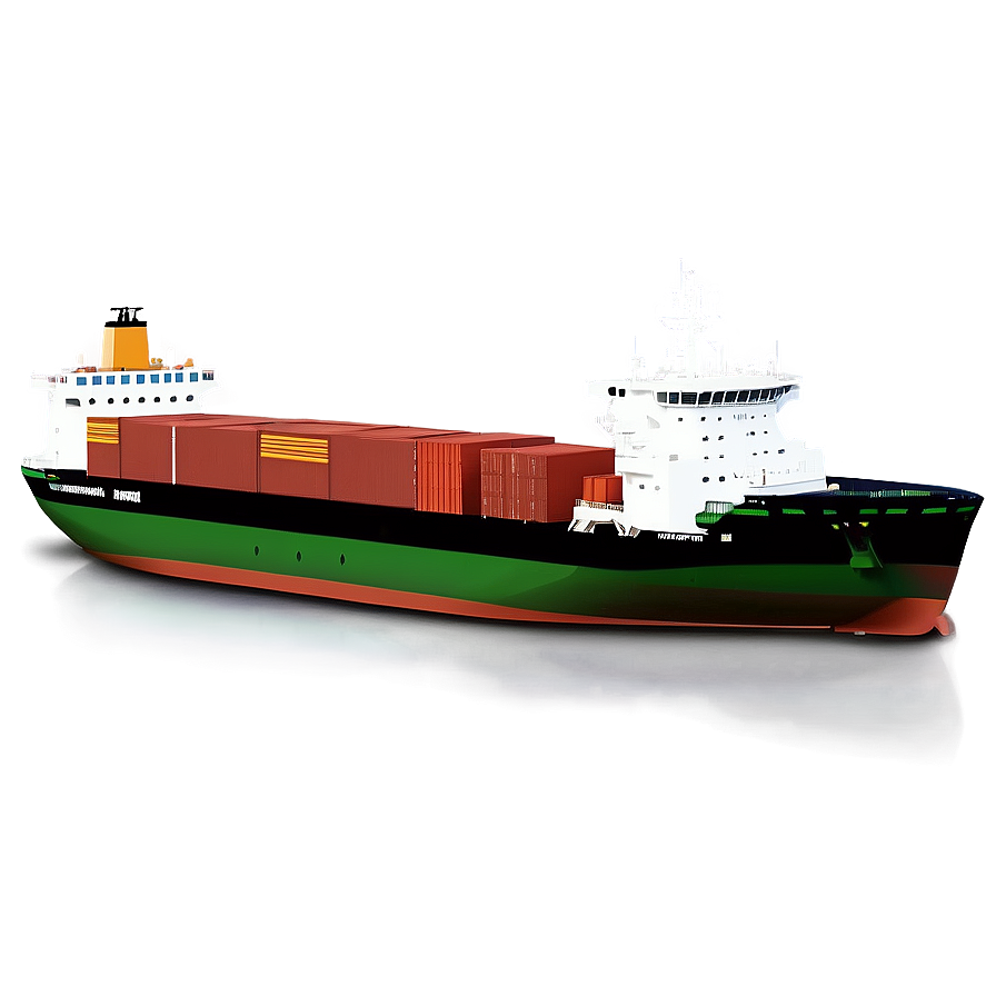 Cargo Ship Transportation PNG 06272024 PNG with transparent background