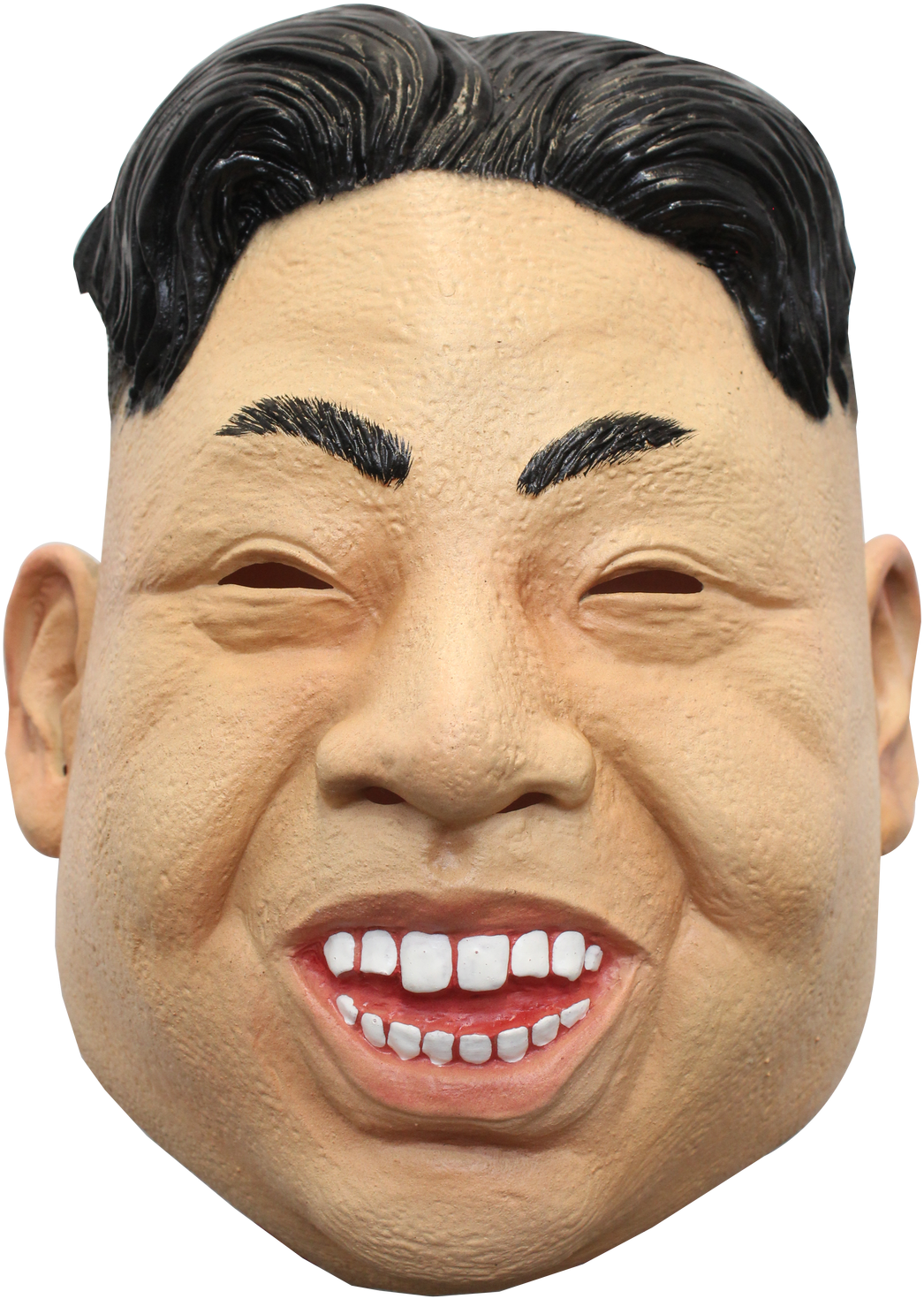 Caricature_ Mask_ Smiling_ Man