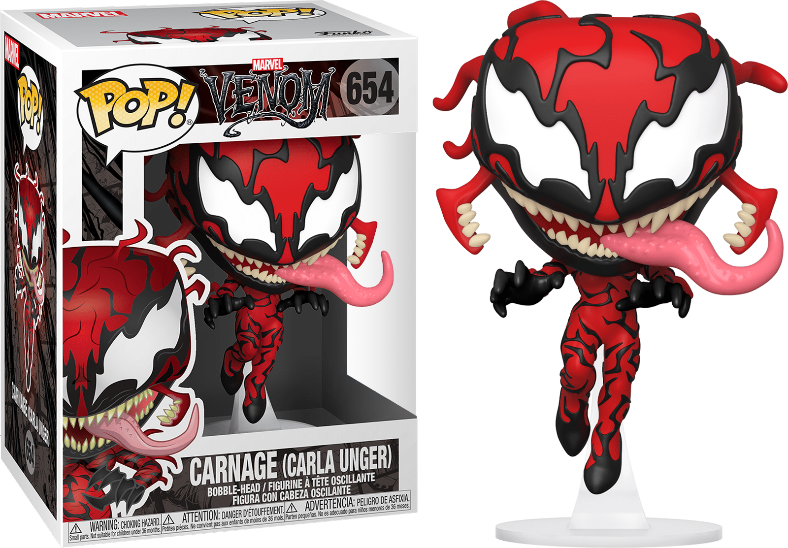 Carnage Carla Unger Funko Pop Figure