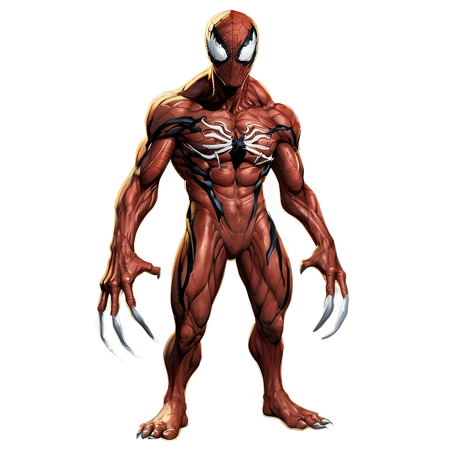 Carnage Symbiote Design Png Sng