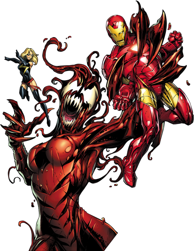 Carnage_with_ Iron_ Man_and_ Ms_ Marvel