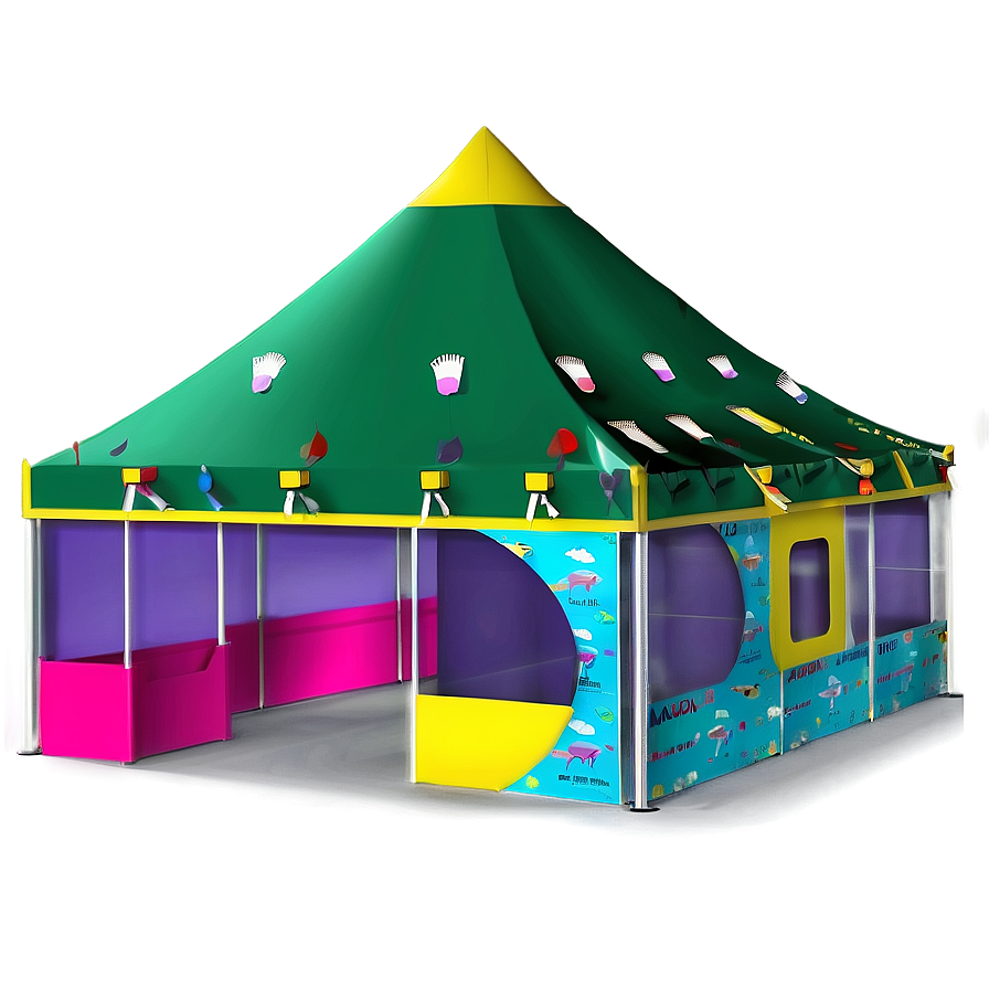 Carnival Event Tent Structure Png 06282024