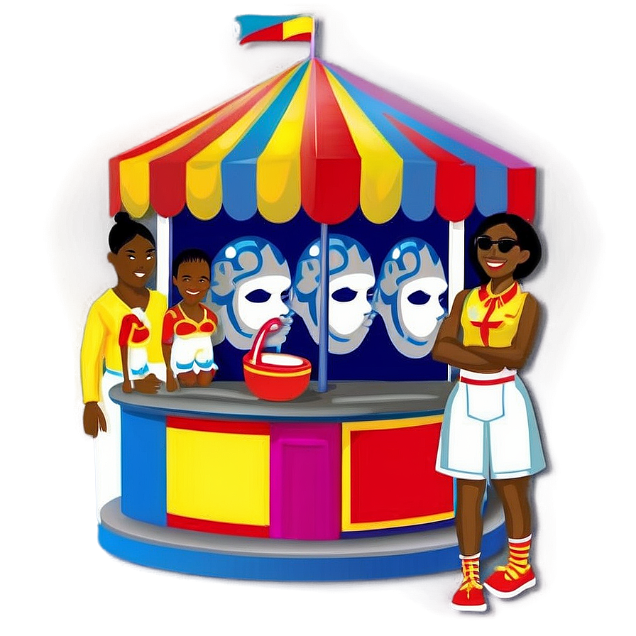 Carnival Souvenir Stands PNG hva PNG with transparent background