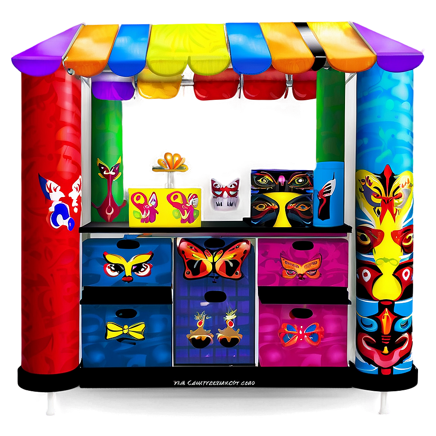 Carnival Souvenir Stands PNG oau42 PNG with transparent background