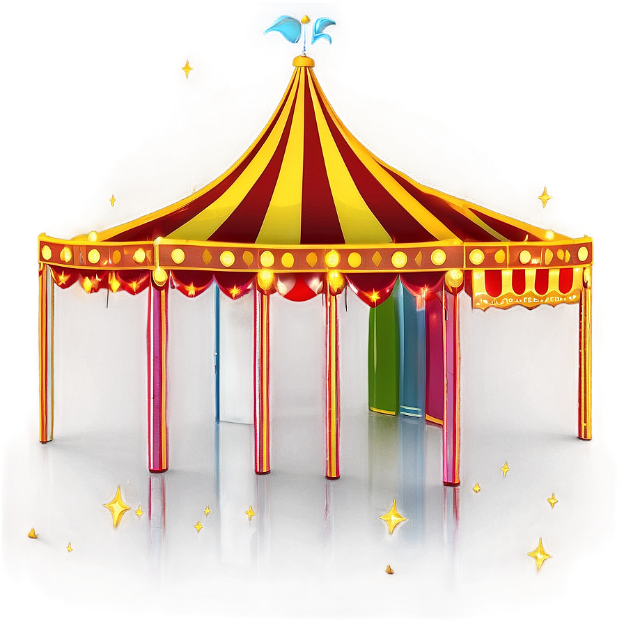 Carnival Tent At Dusk Png 28