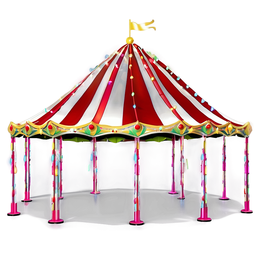 Carnival Tent At Dusk Png Shq41