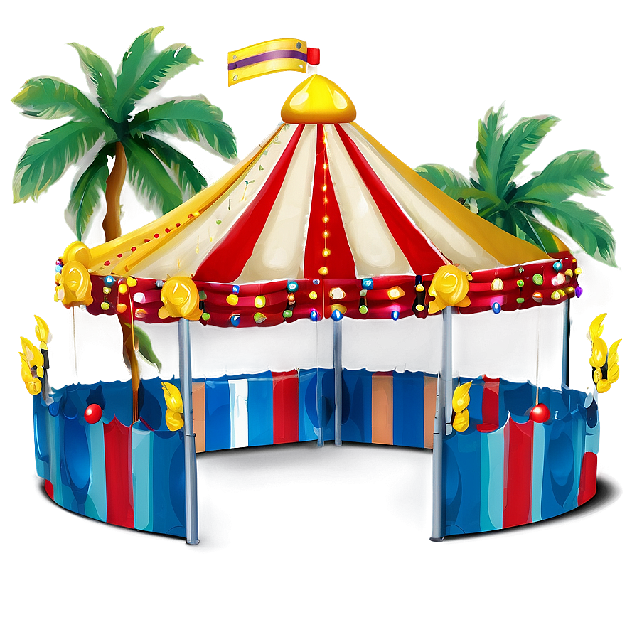 Carnival Tent In The Park Png 87