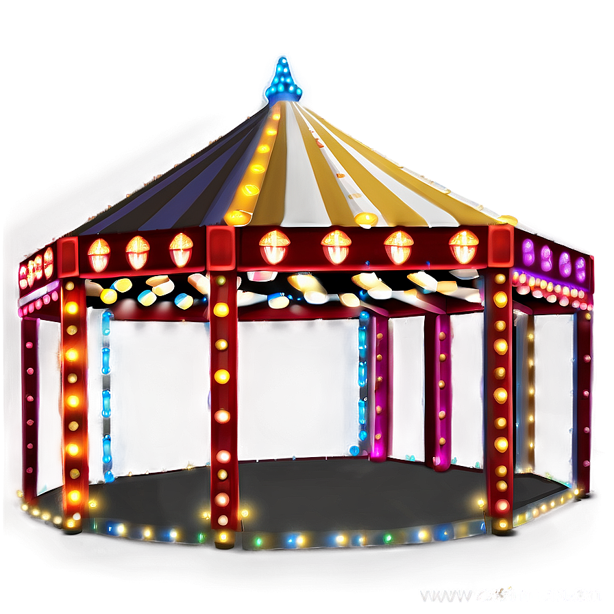 Carnival Tent With Lights Png 80