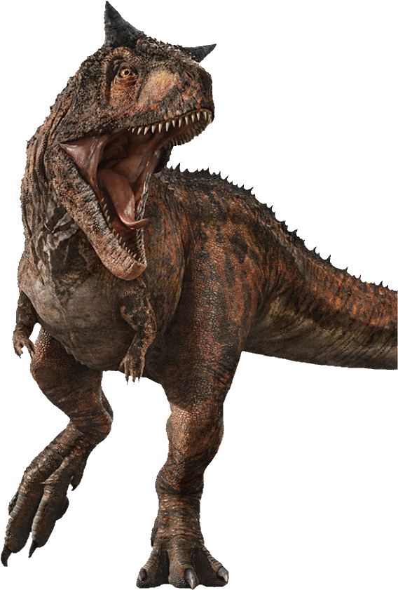 Carnotaurus Jurassic Park P N G PNG with transparent background