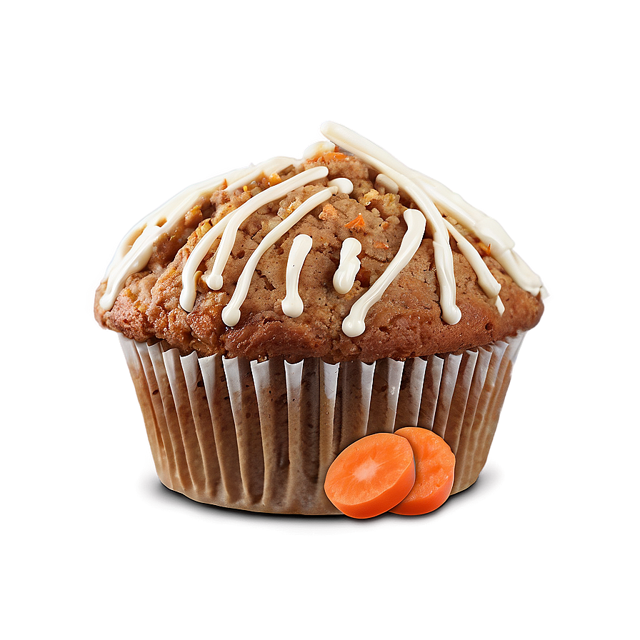 Carrot Cake Muffin Png Woe