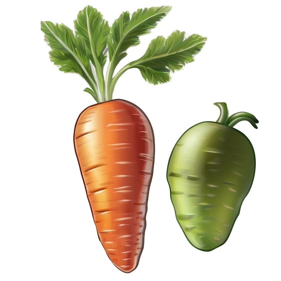 Carrot Drawing Png 05242024